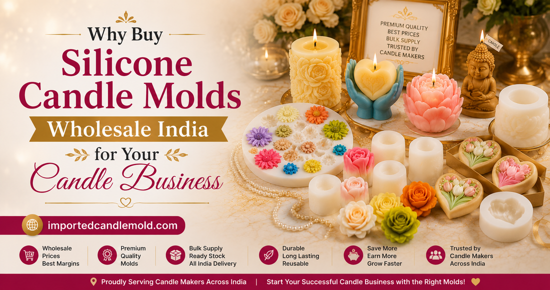 Why Buy Silicone Candle Molds Wholesale India for Your Candle Business