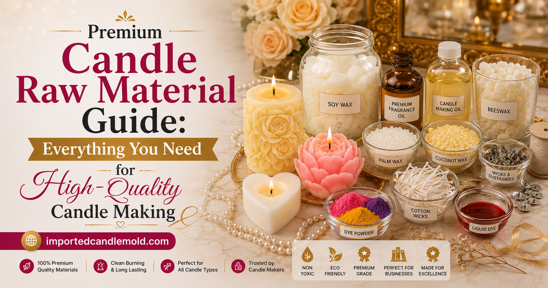 Premium Candle Raw Material Guide: Everything You Need for High-Quality Candle Making