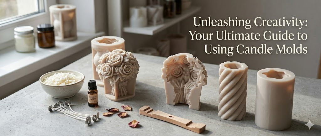 Candle Molds, Silicone Molds & Candle Making Supplies Guide