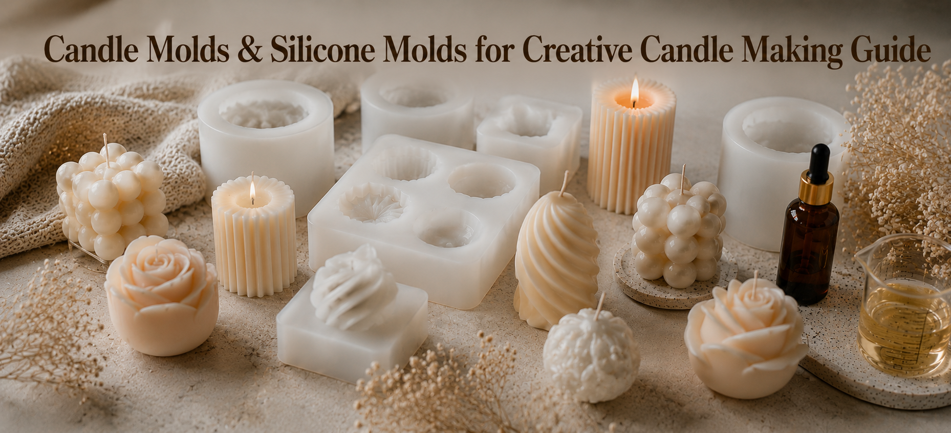 Body Candle Molds Silicone