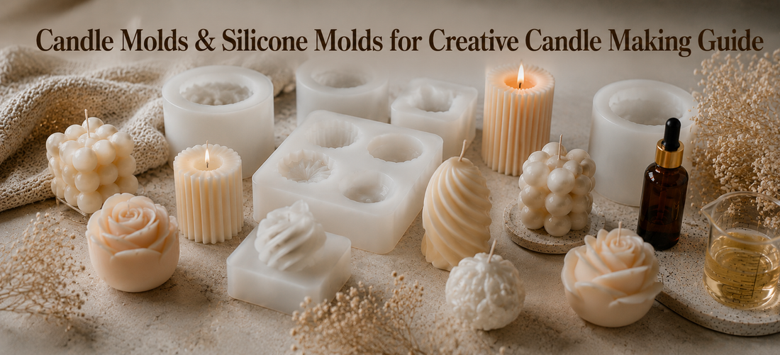 Korean style candle molds