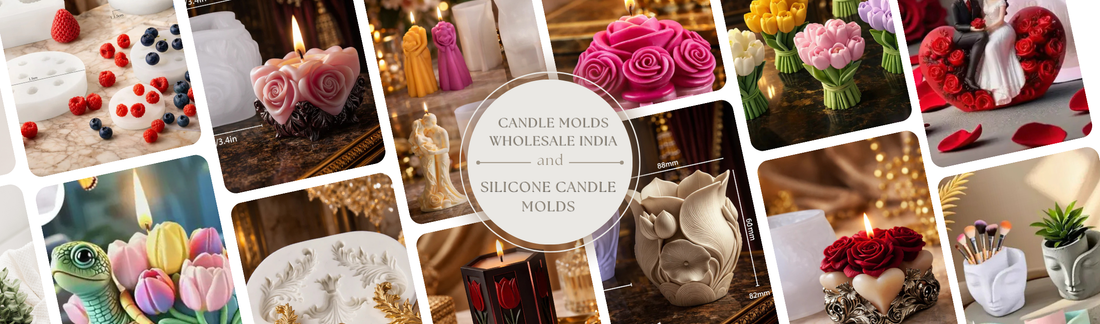 Silicone Candle Molds Wholesale India | Designer & 3D Candle Molds – Matin IMPEX