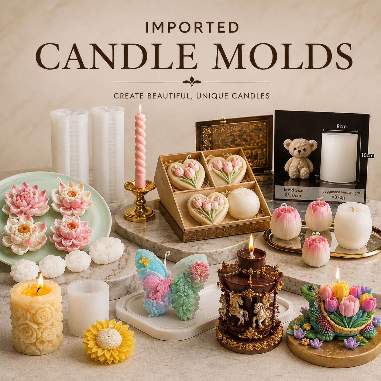 Imported Candle Mold