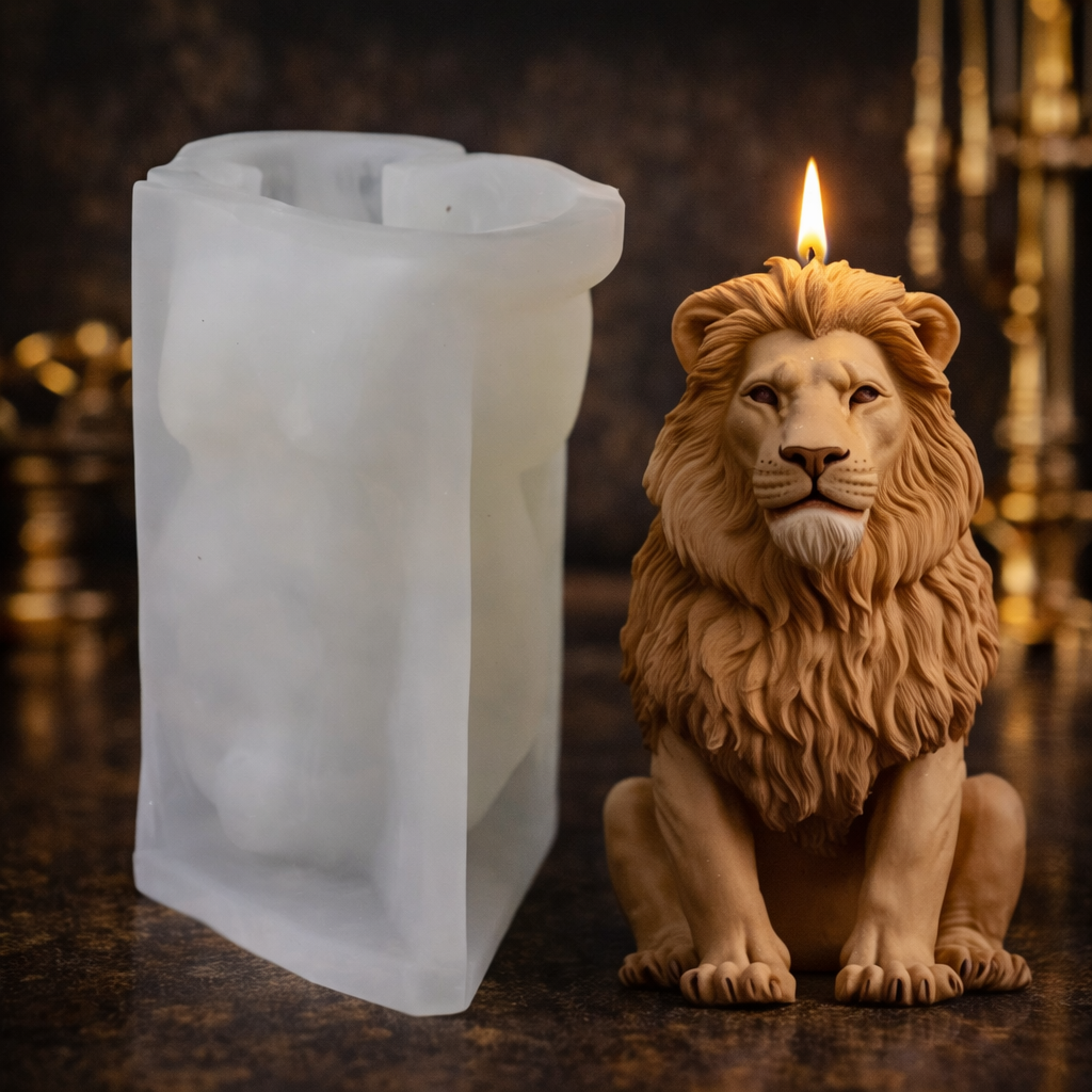 Lion candle mould  RKG78