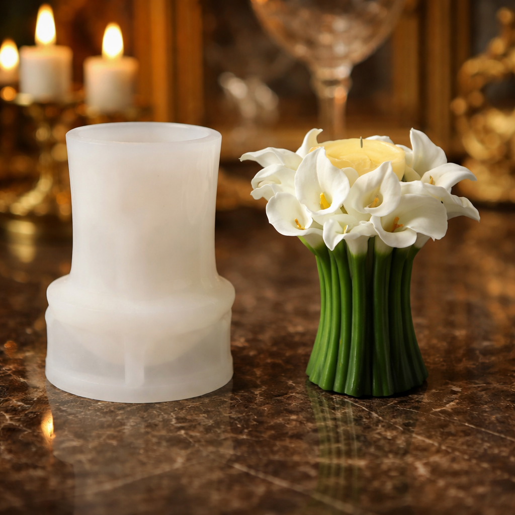 Pillar flower mould A