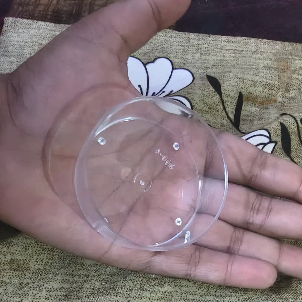 5.7 cm *2 cm tea light cup 10 pc with 10 wick