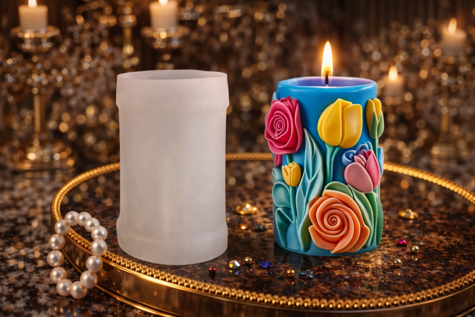 9 cm *7 cm Flower mold RS255