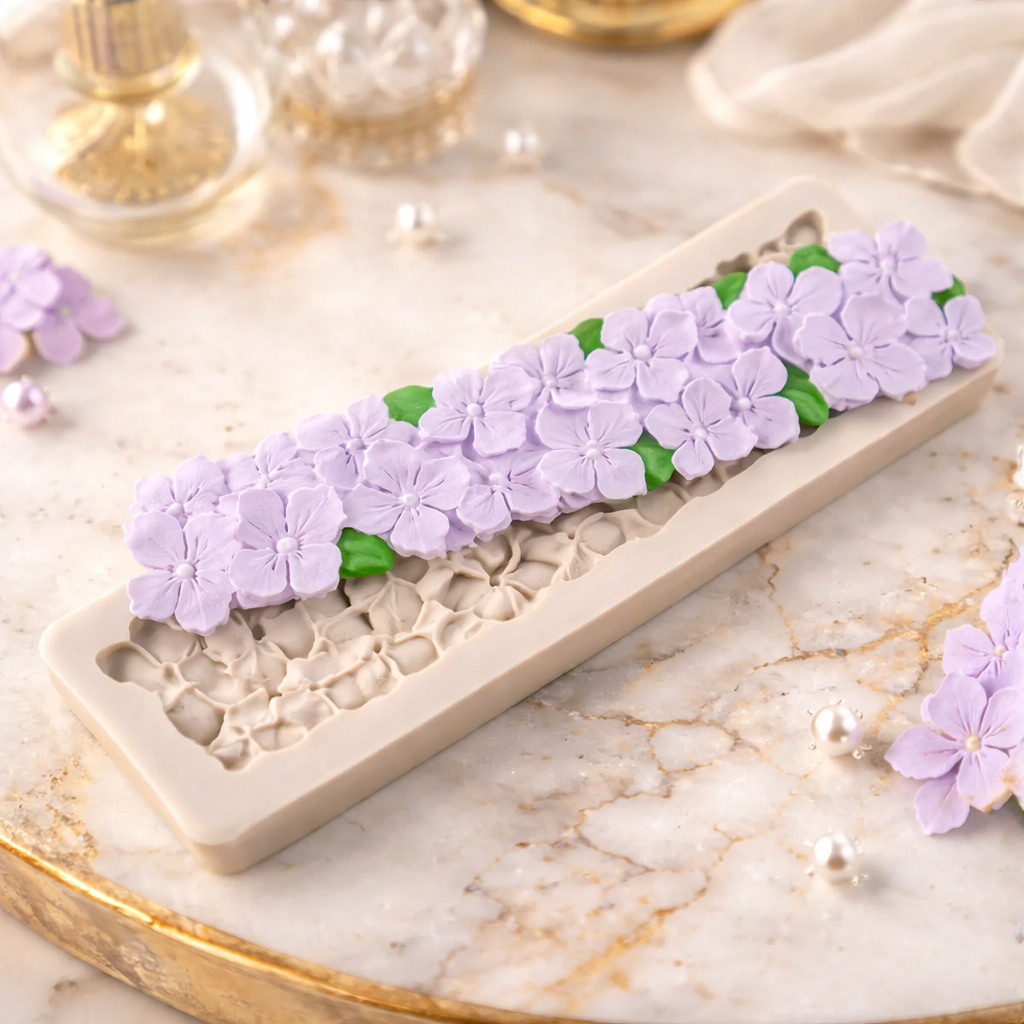 Lace mold border mold flower mold DM-65  17cm