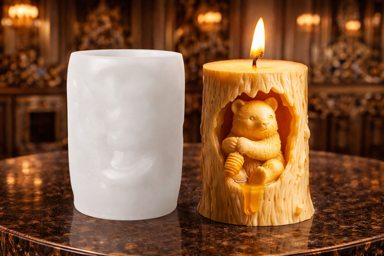 Bear mold 9 cm DM86