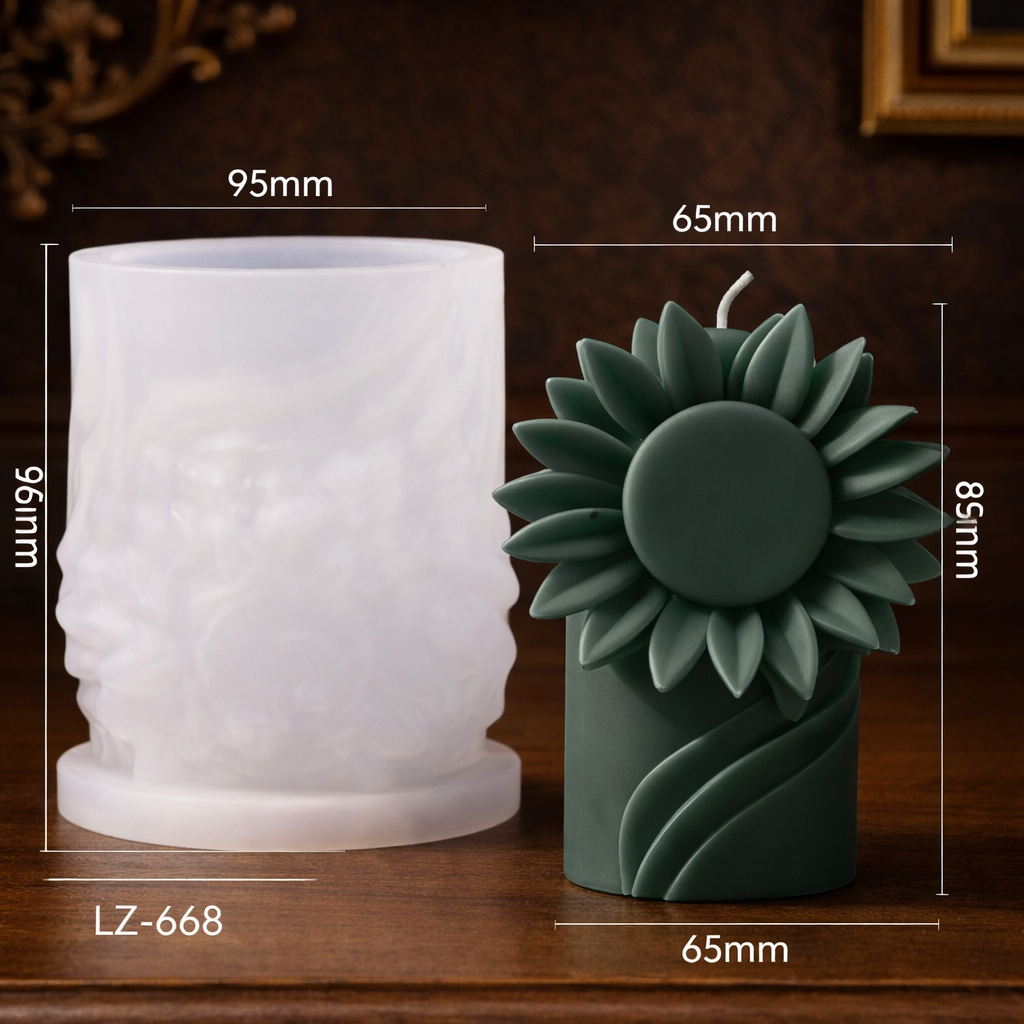 Pillar flower mould A RKG29