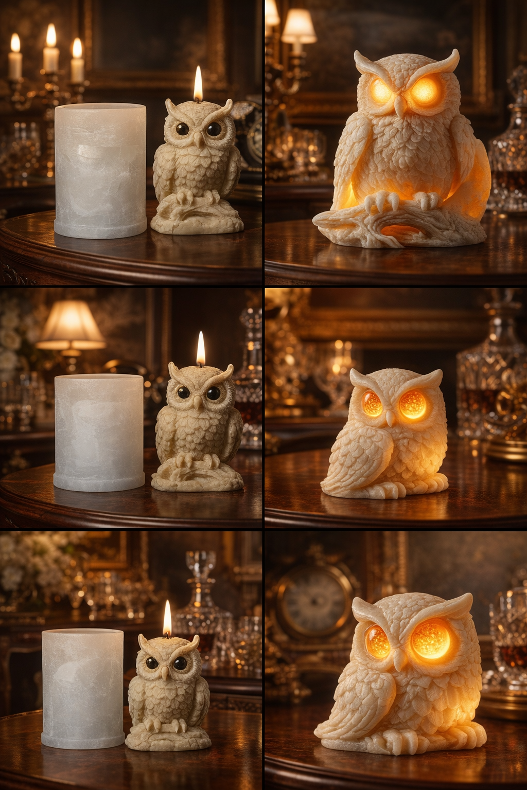 3 pc set owl mold only 3 pc