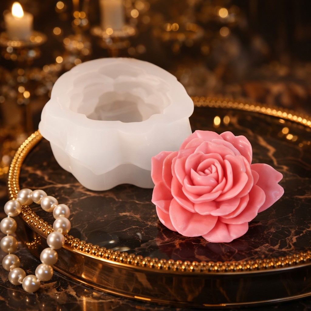 3 D rose mould