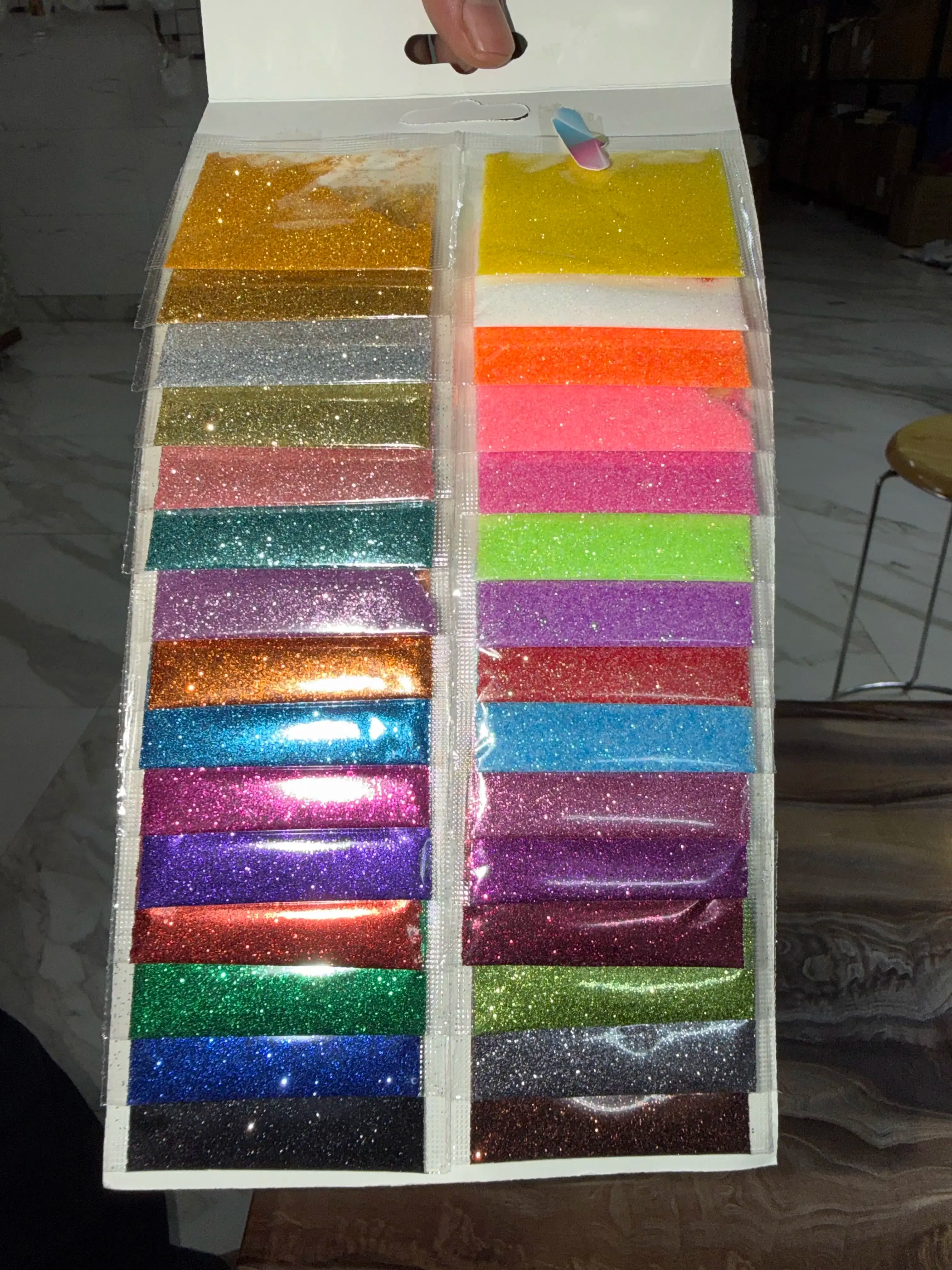30 pc glitter set for candle decoration
