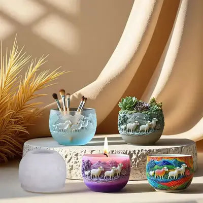 Concrete mould gypsum