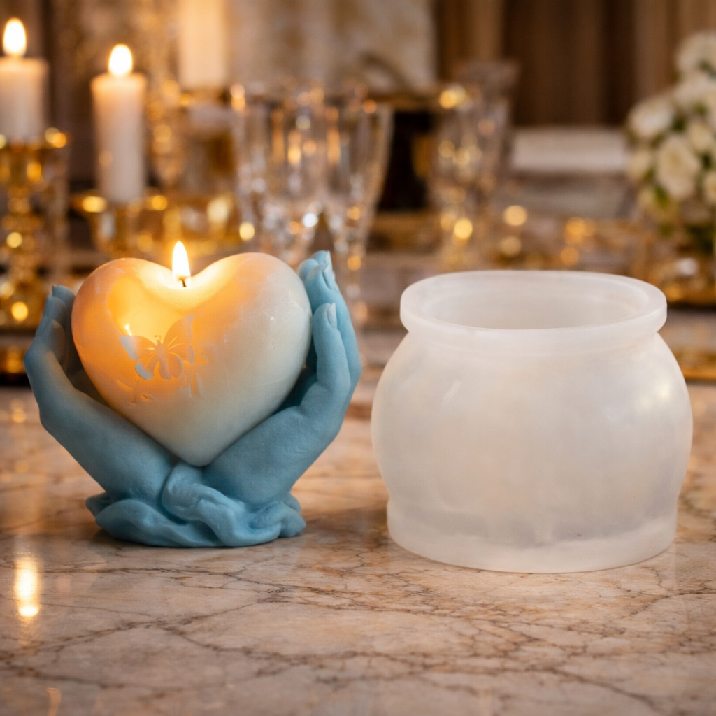 8 cm heart mold RS322