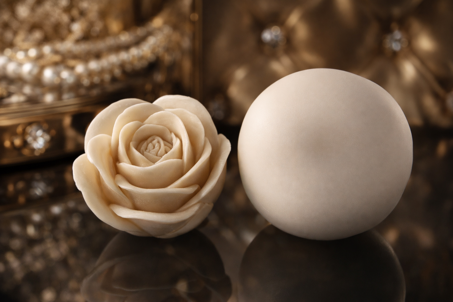 Flower candle mould  DM166