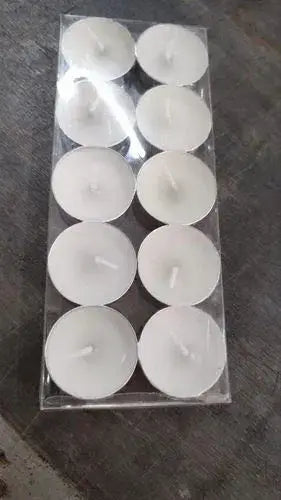 25 pc pvc box tea light cup box.