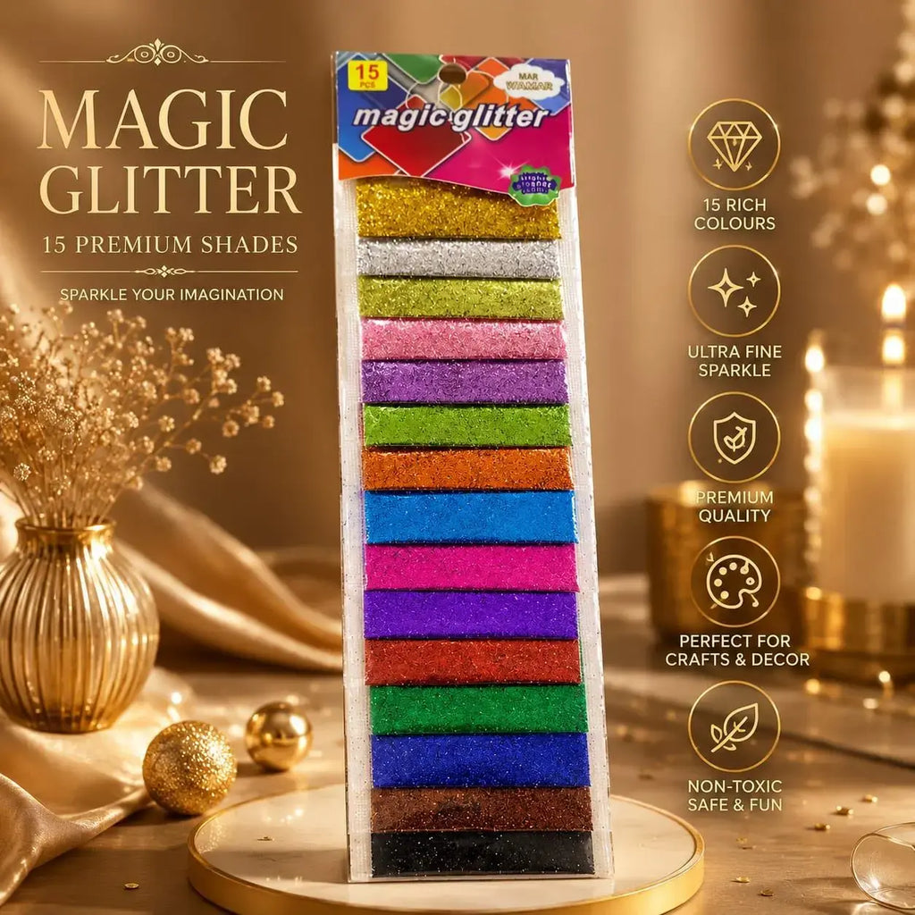 15 pc glitter for candle making