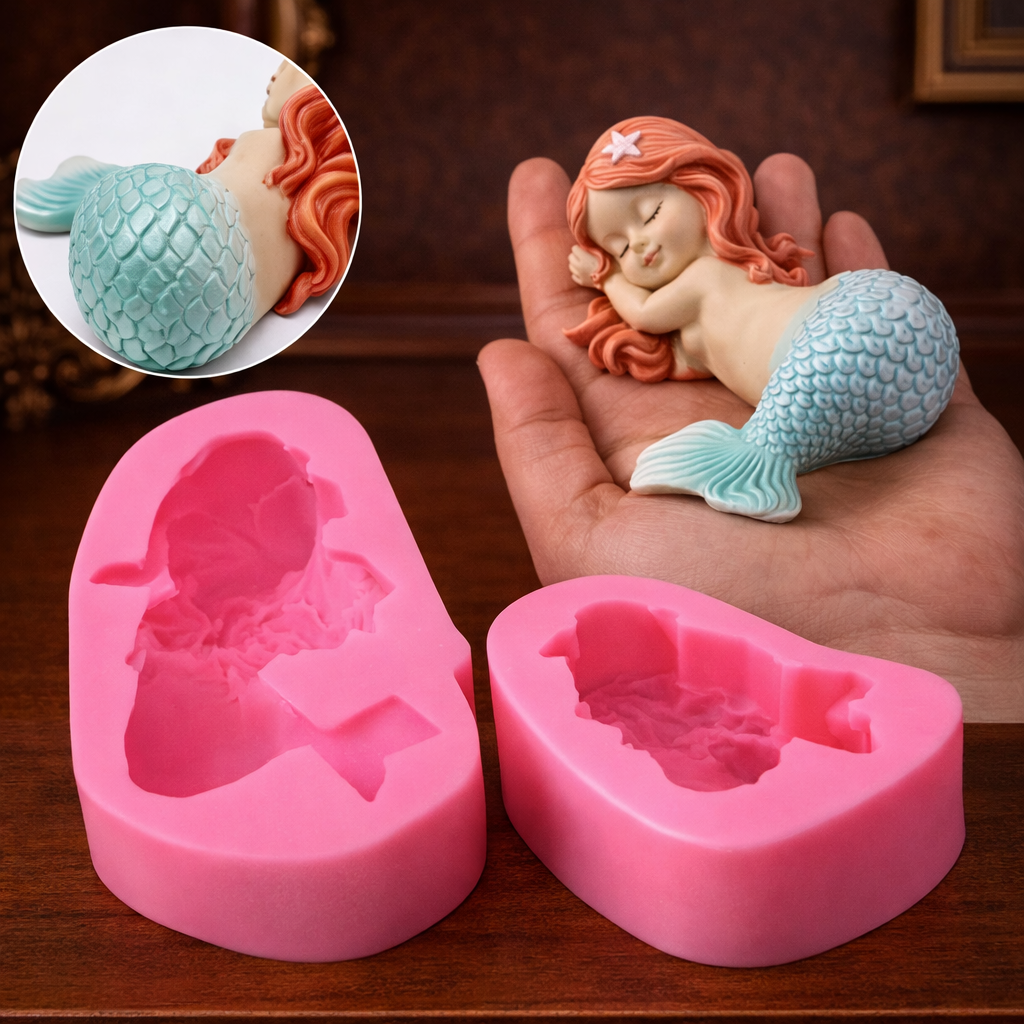 Mermaid candle mould  RKG97