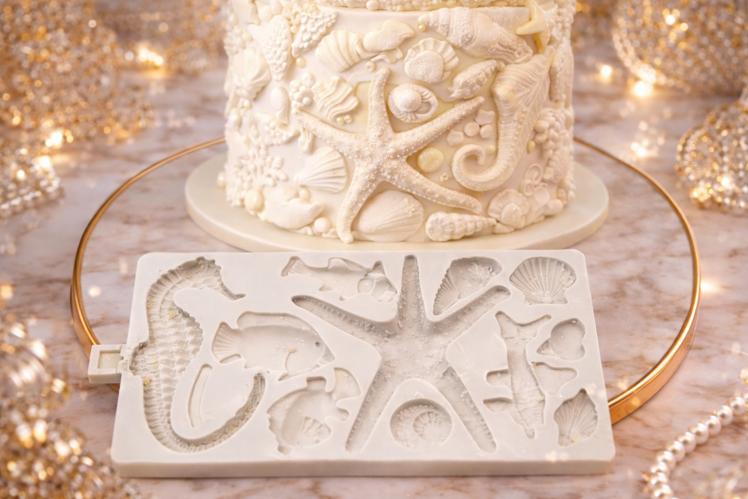 Starfish mold 19 cm