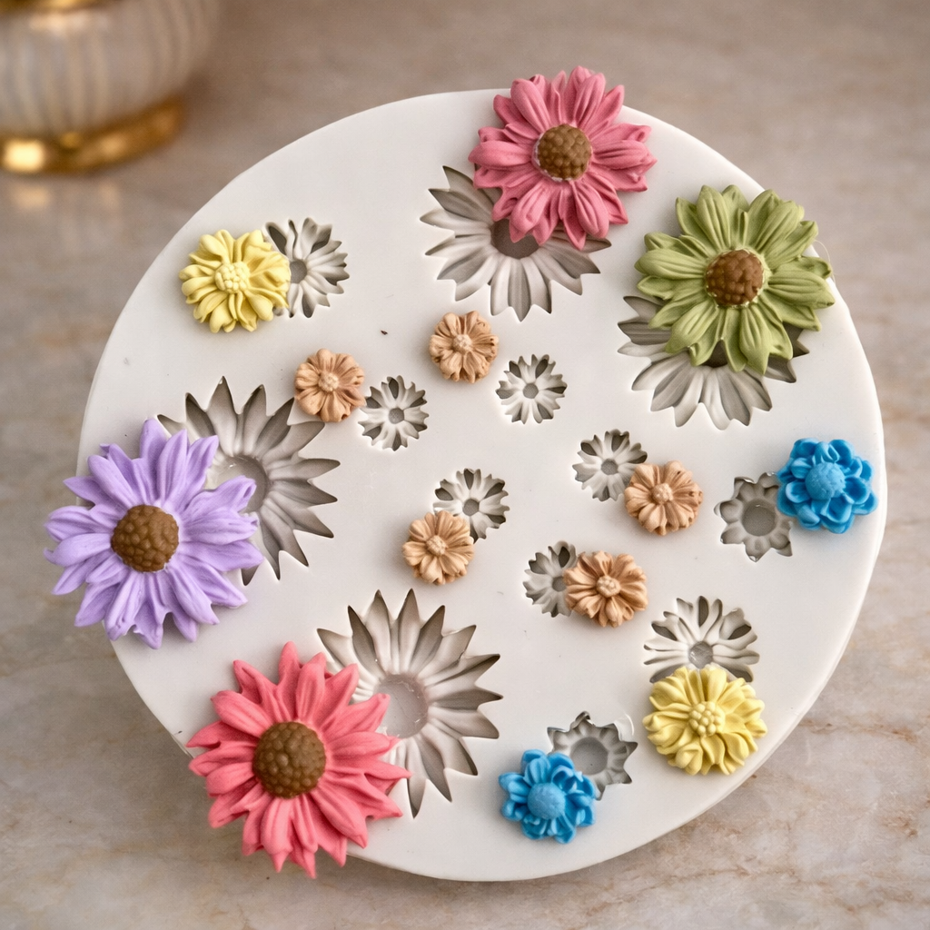 Mini sunflower mould  RKG129