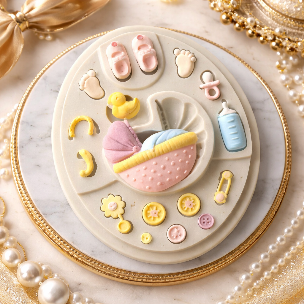 Baby shower mold DM06