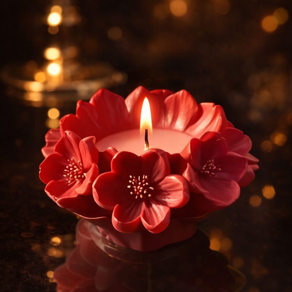 Designer flower mould  RKG130