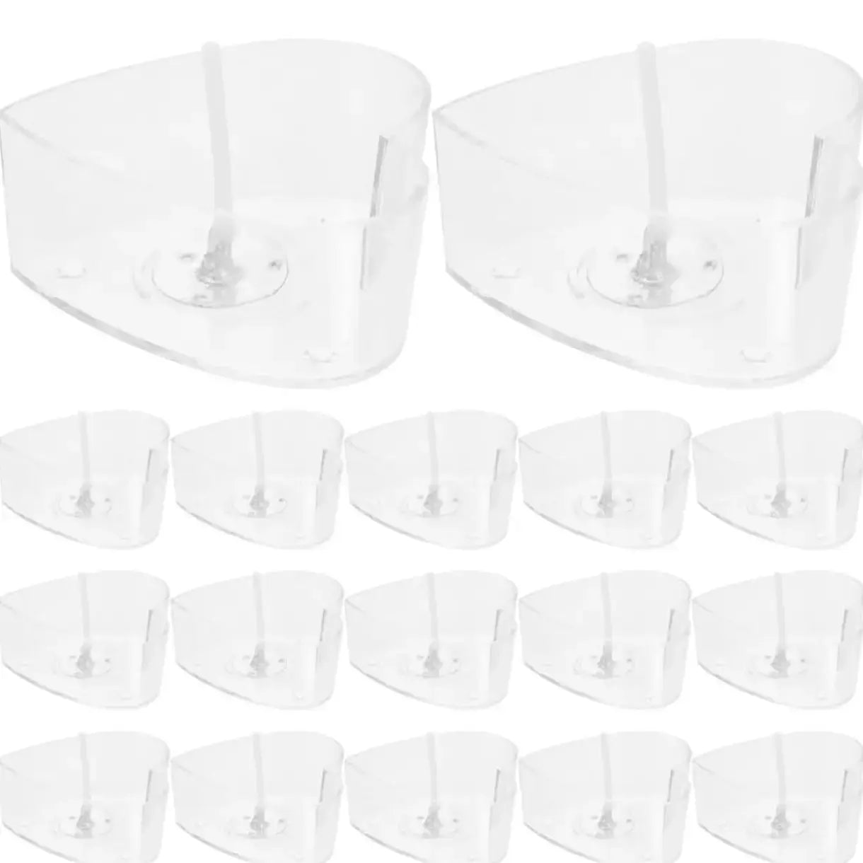 20 heart tea cup with 20 wick