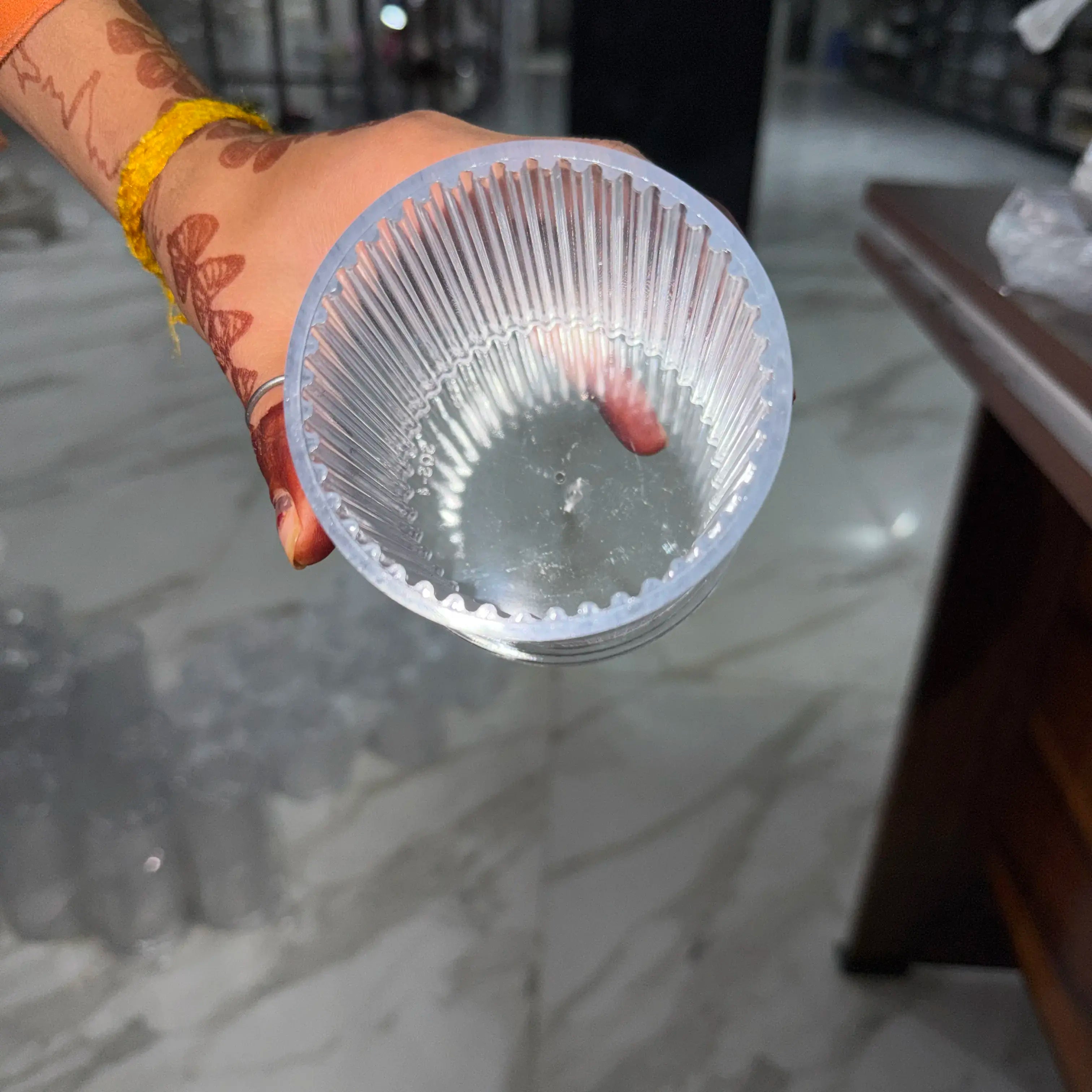 3 inch by 3 inch pillar candle mold