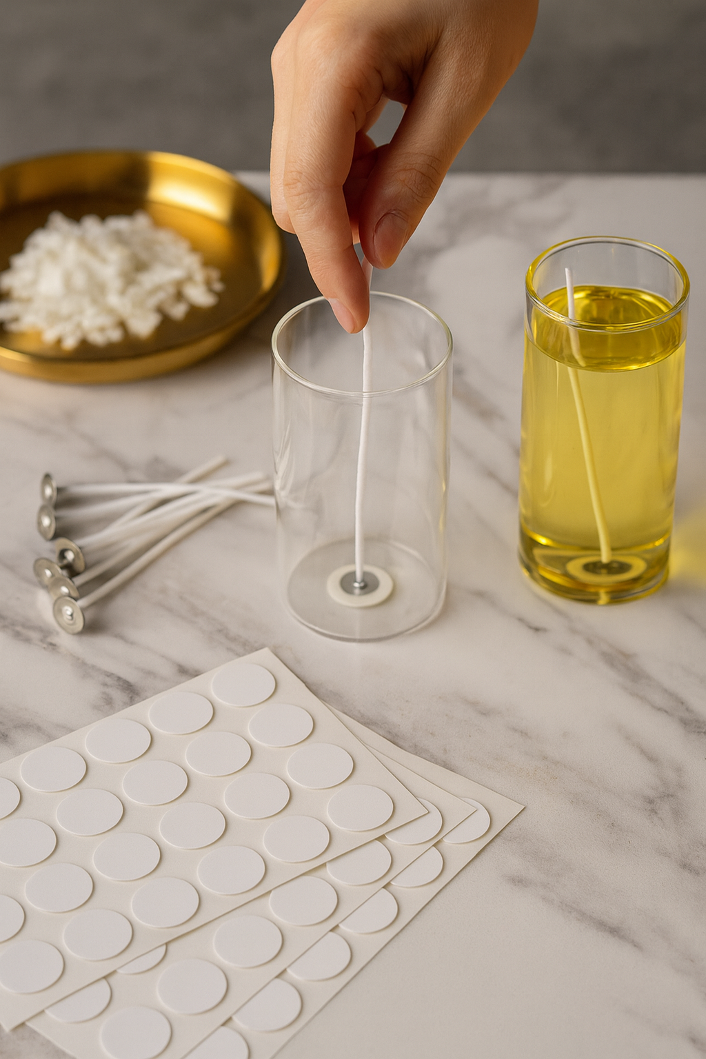 40 pc wick stickers sheet