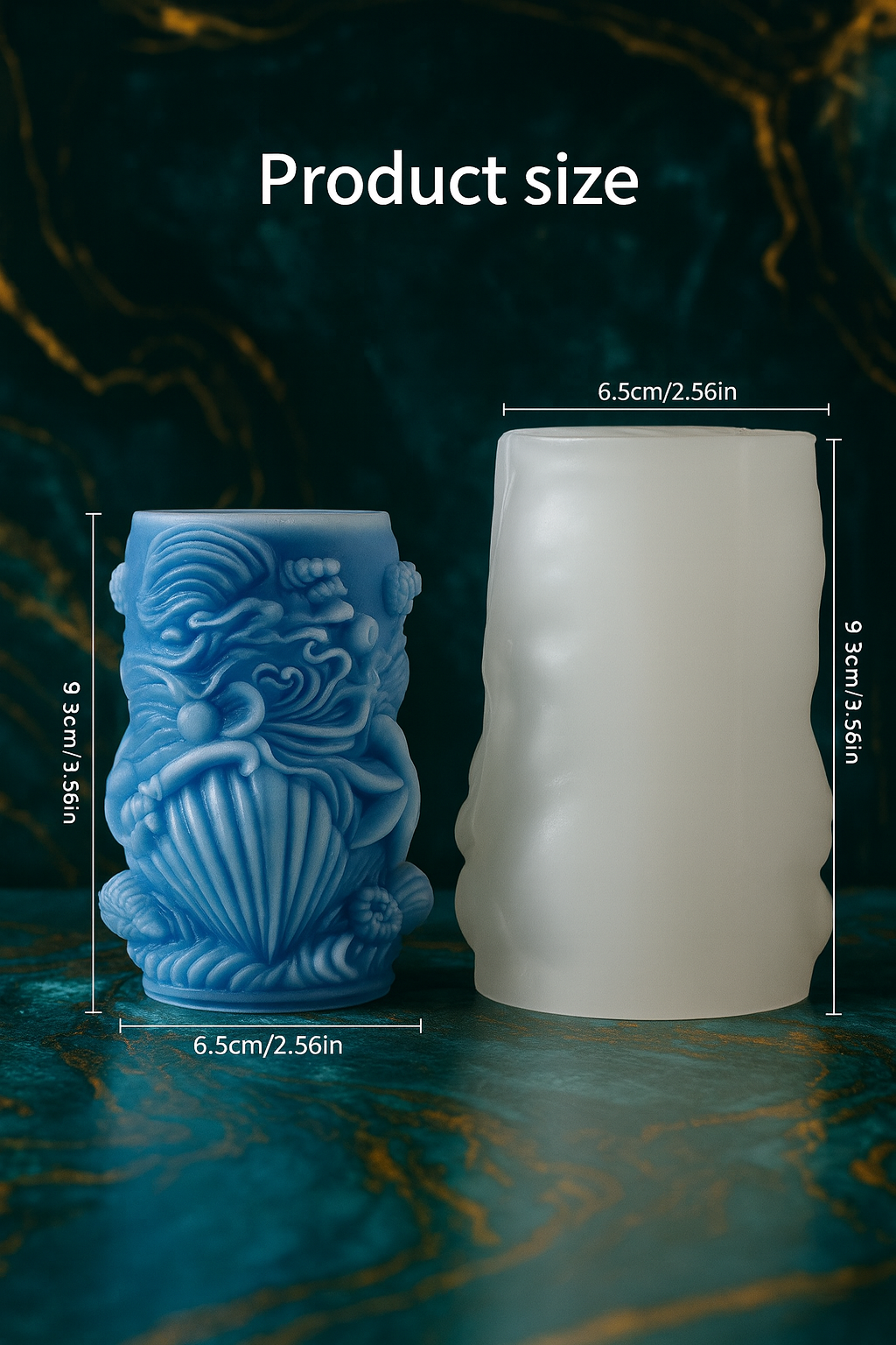 Sea ocean theme candle MOUDL