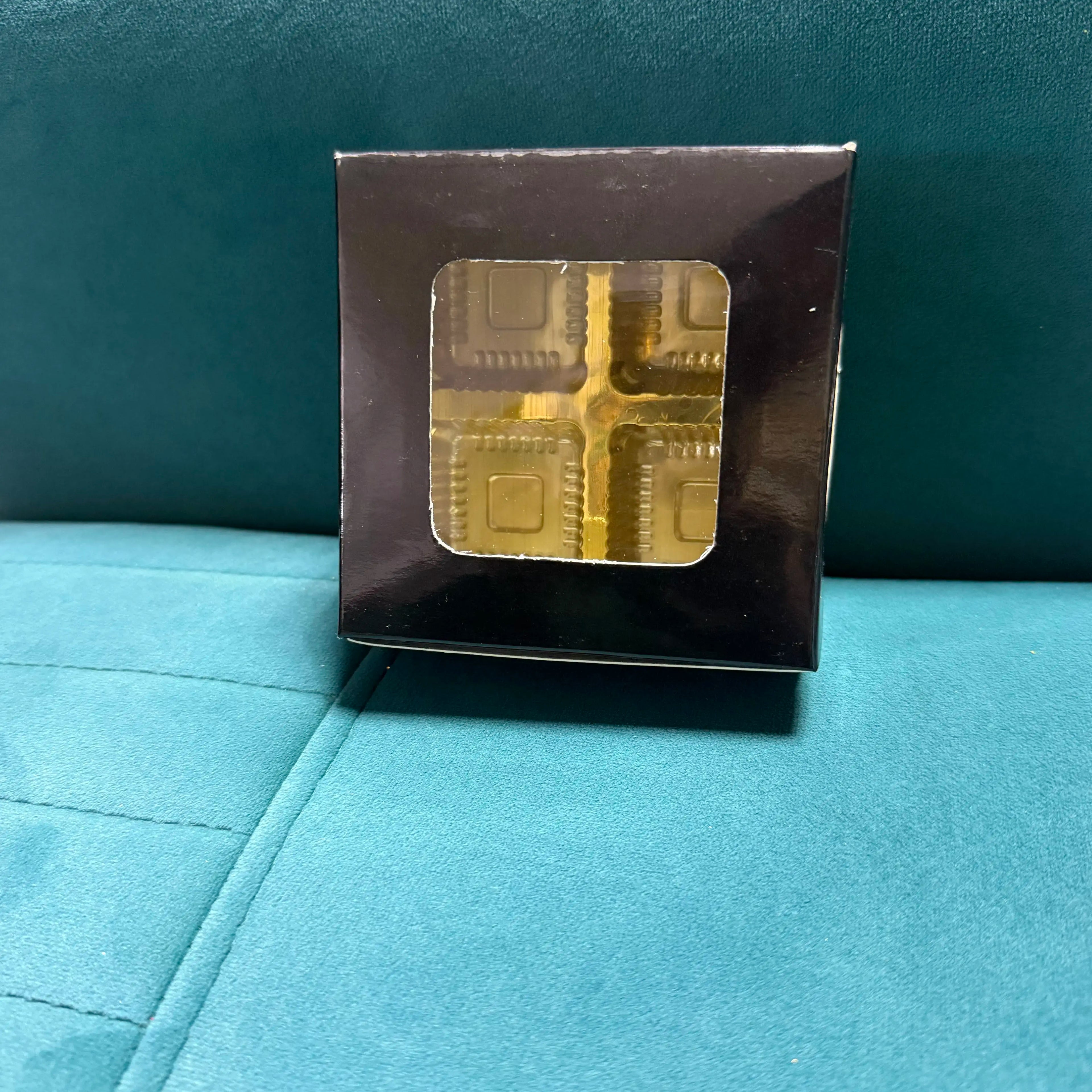 Black box 4 cavity ladoo 25 pc with golden cavity