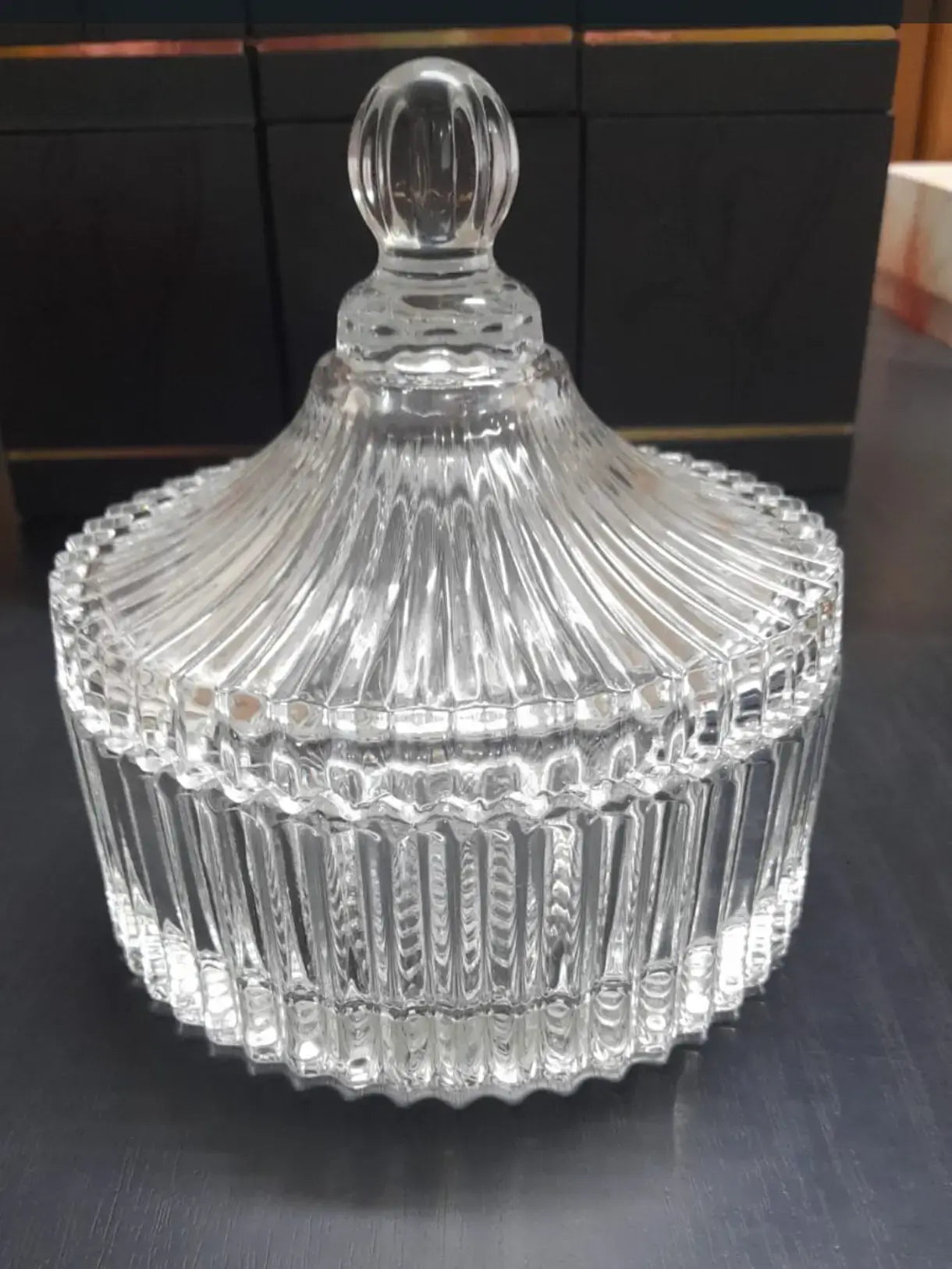 Big size crystal zar 500 ml capacity 6 pc