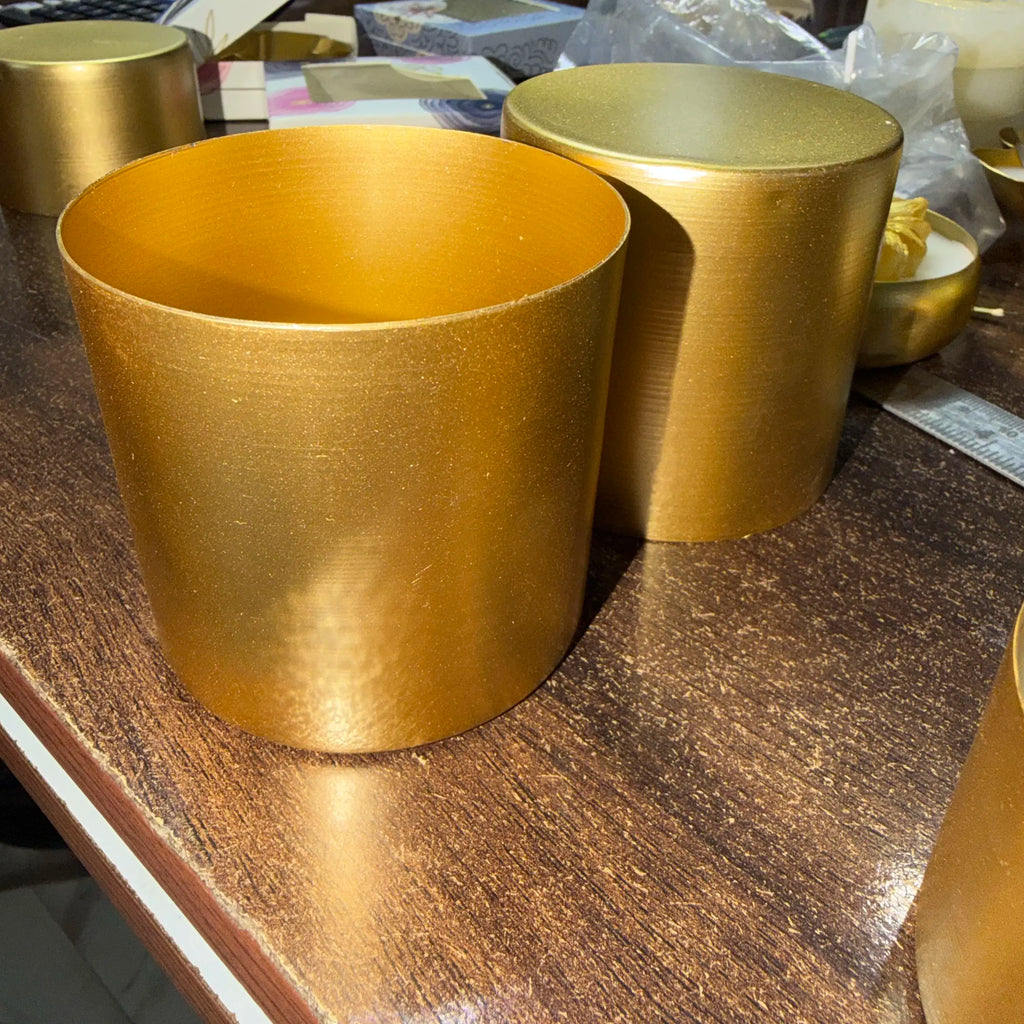 3 inch by 3 inch glass urli