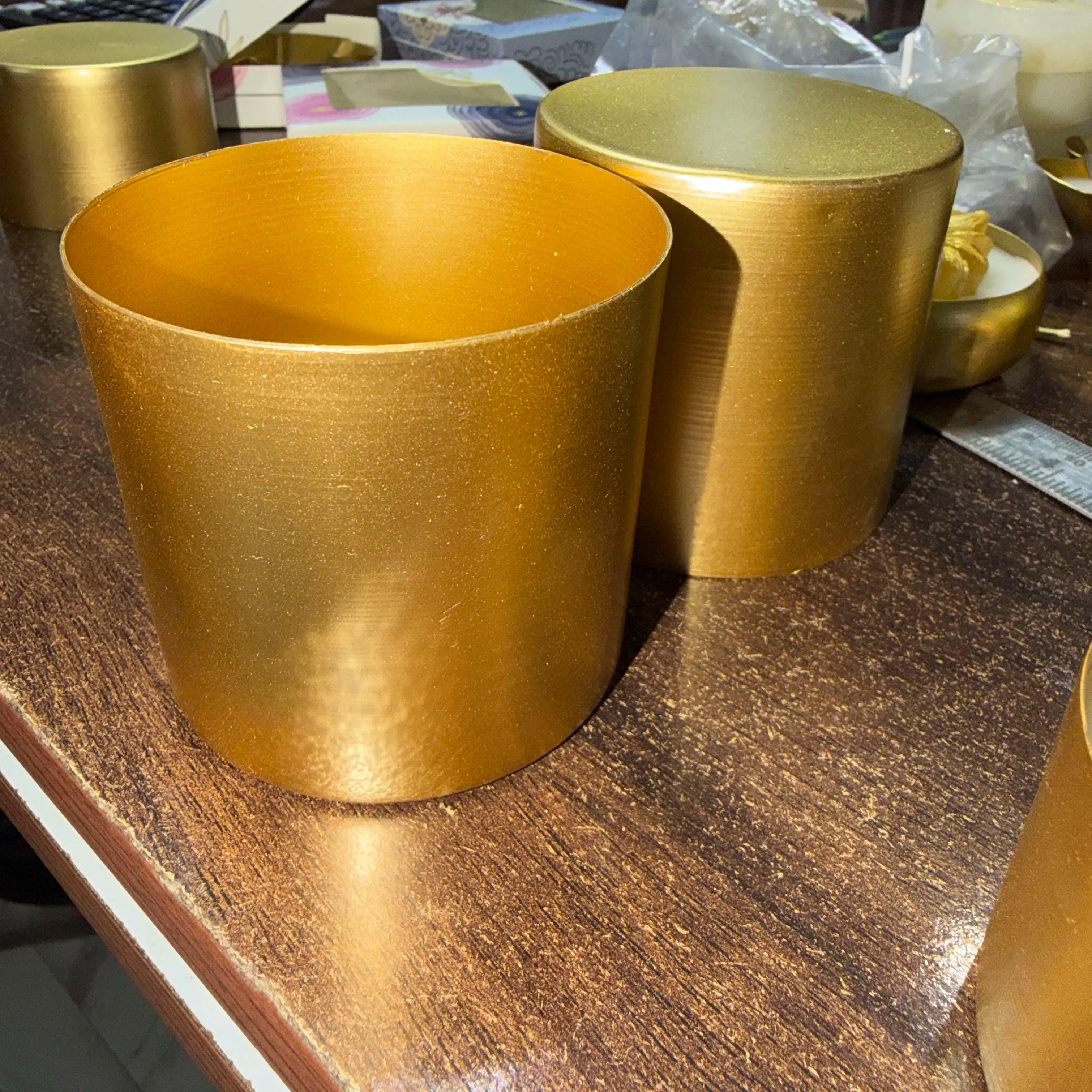 3 inch by 3 inch glass urli