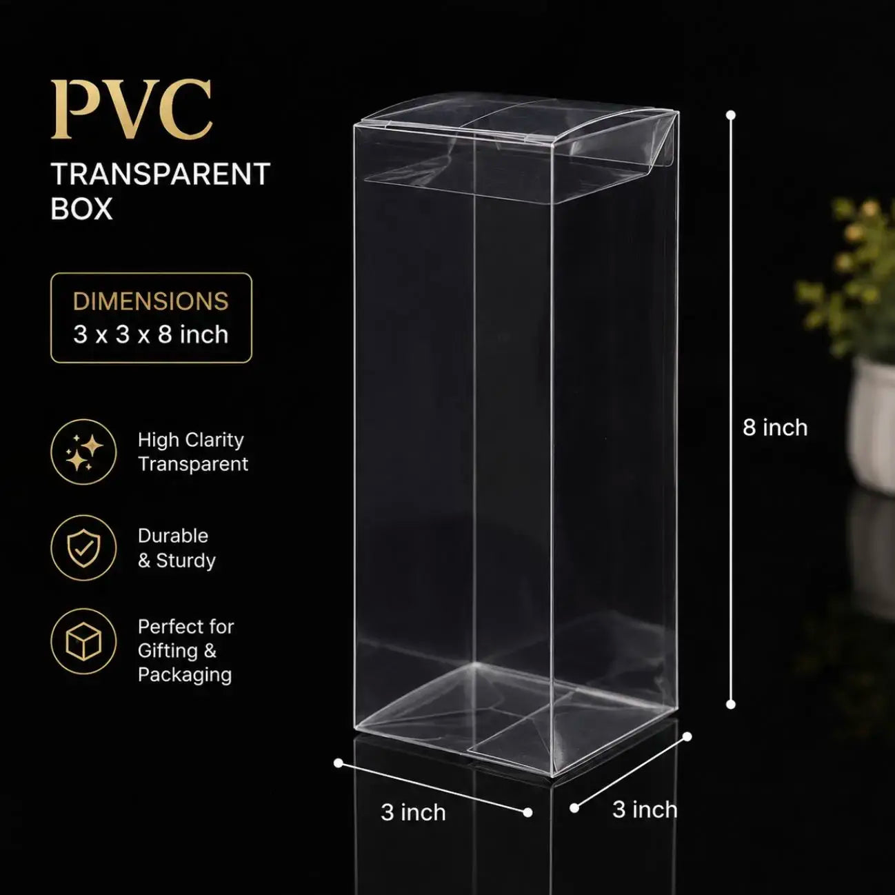 3-3-8 inch box pvc 25 pc