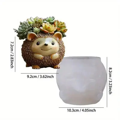 Cute animals concrete mould