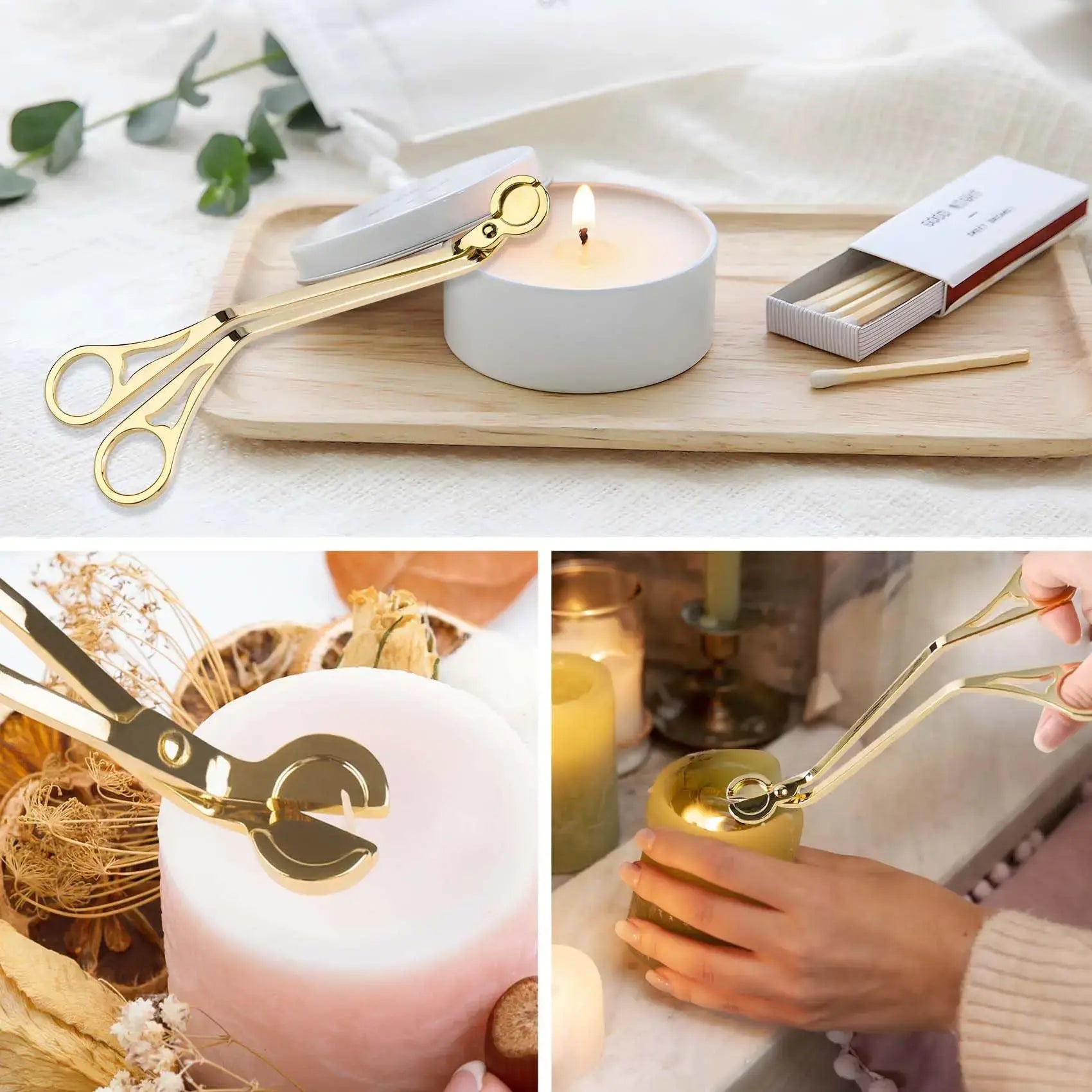 Wick cutter imported gold