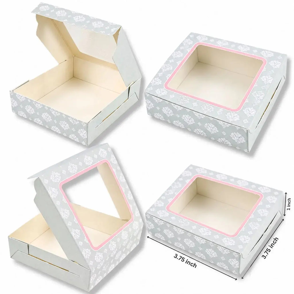 Light green 25 pc 3.75-3.75-1 inch box 3.5 inch urli box