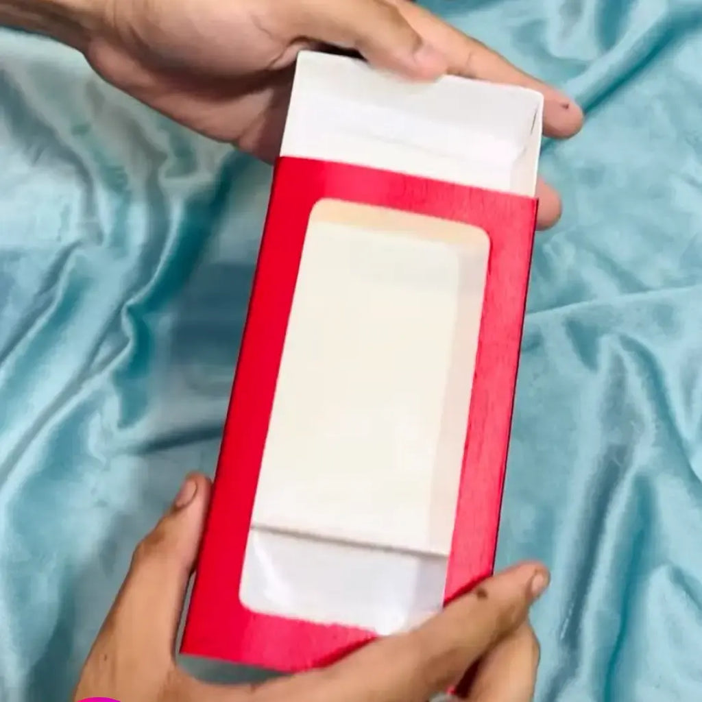 10 pc red satin box 6.5"*3.5"1" inch