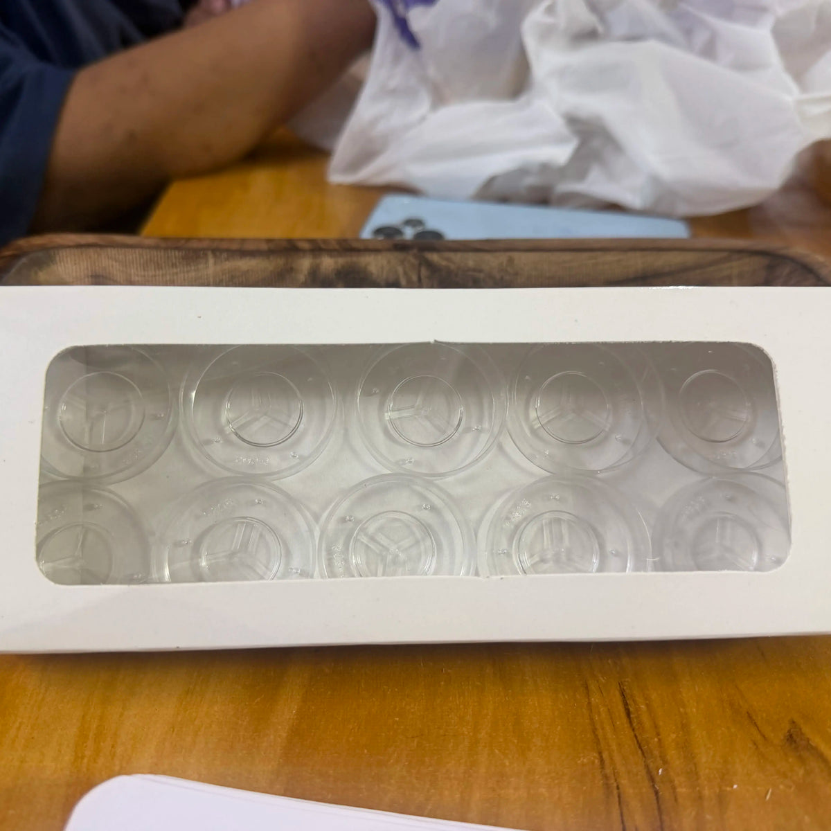 8-3-1 inch box 10 tea light box 25 pc