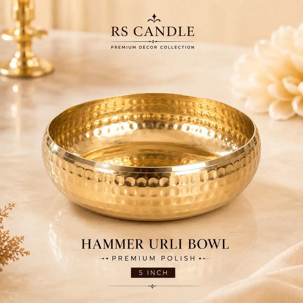 5 inch hammer bowl urli
