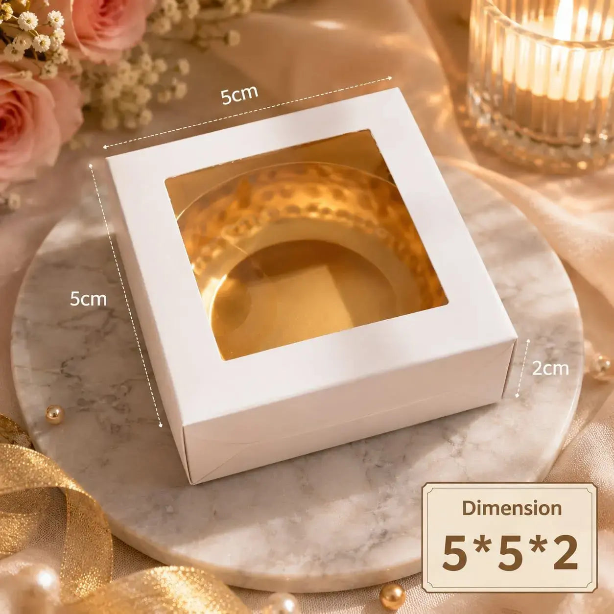 25 box 5-5-2 white