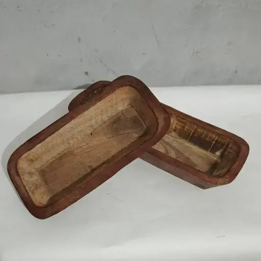 Wooden boat jar for candle making
