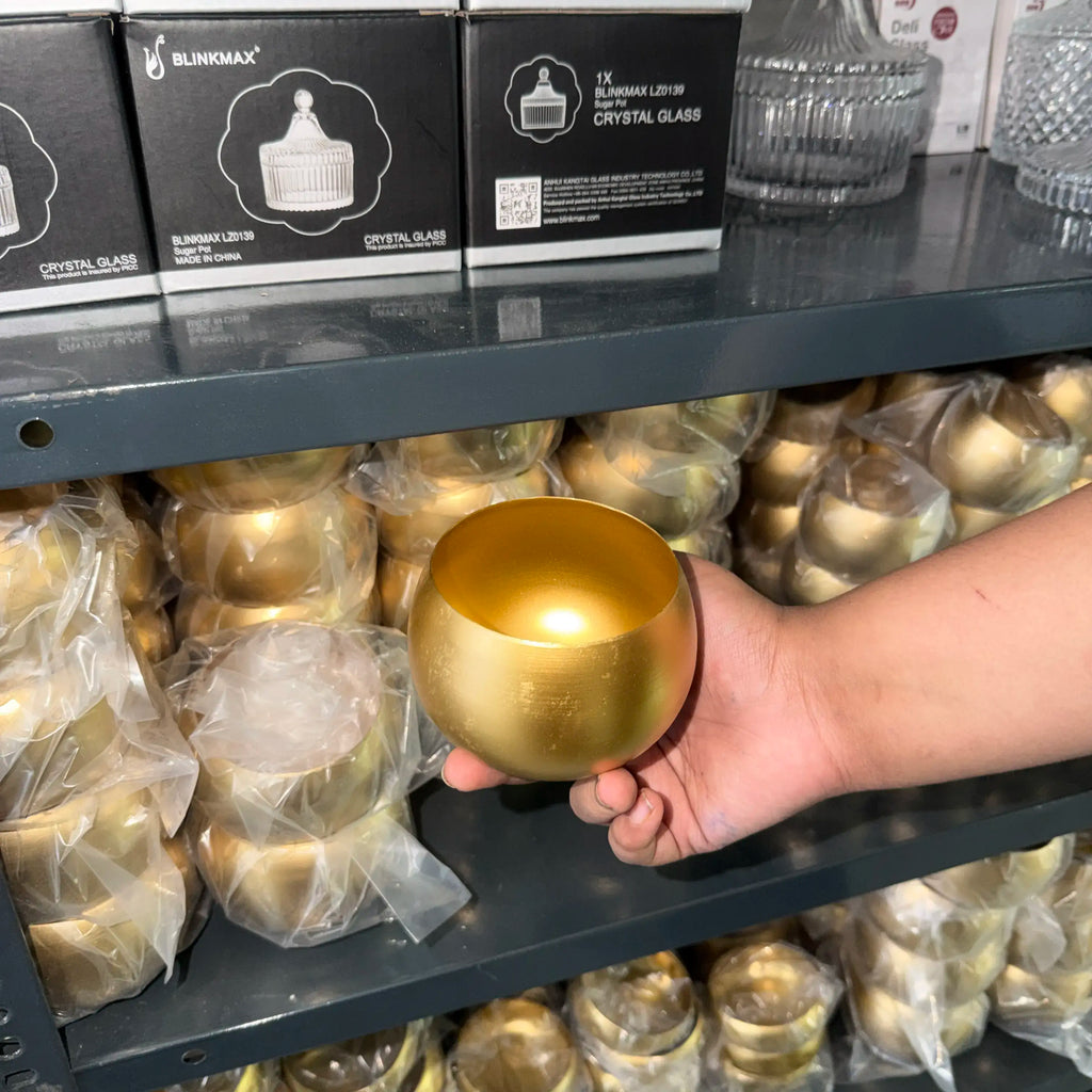 2.5 inch Metal bowl for candle making