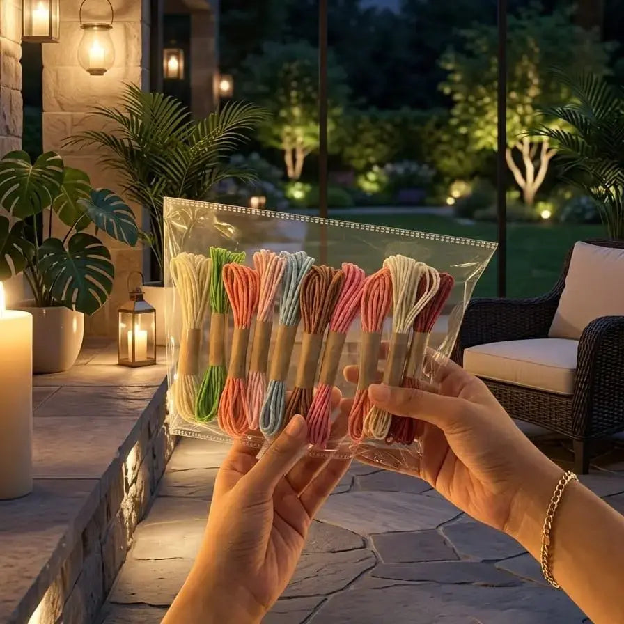 Wax tablet hanging rope 10 pc set