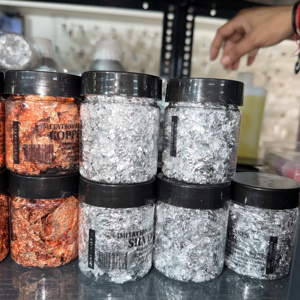 Silver foil for decoration