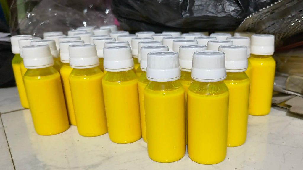 candle colour lemon 50 grm