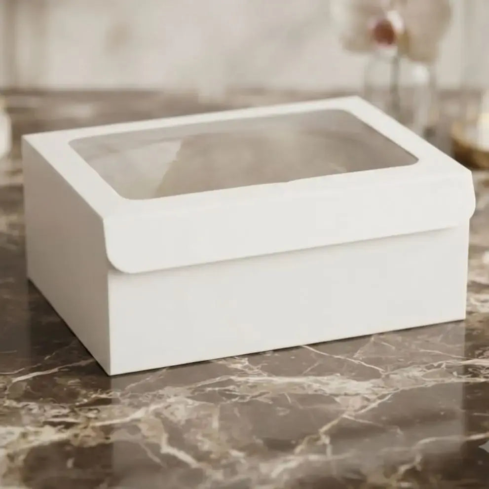 6-4-2.5 inch white 25 box