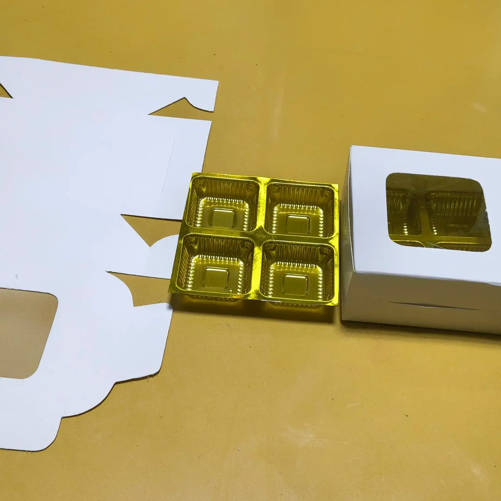 10 pc 3.75"3.75"1.75 inch box with cavity